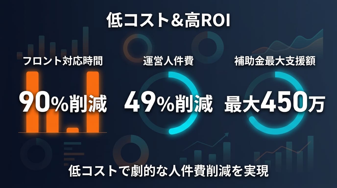 低コスト&高ROI