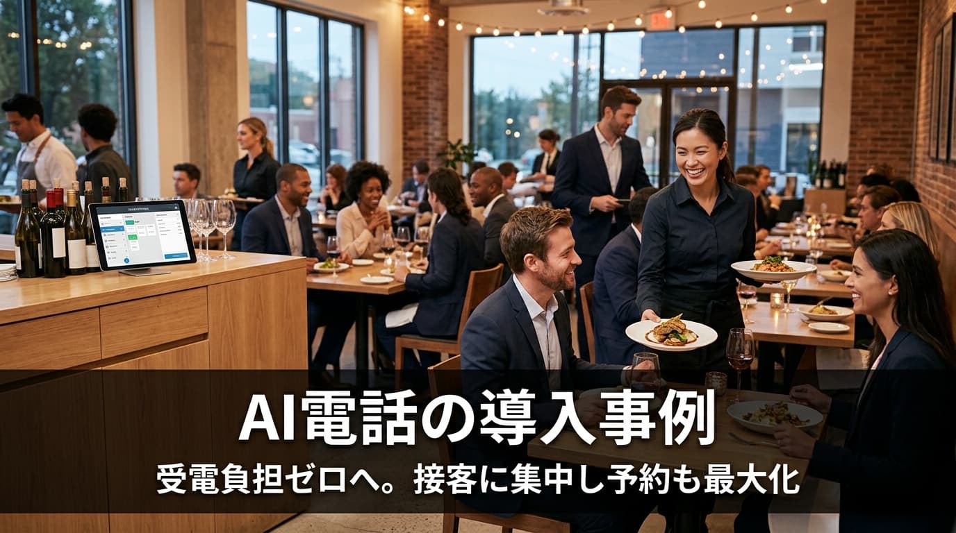 AI電話の導入事例