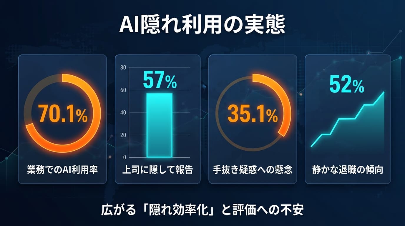 AI隠れ利用の実態