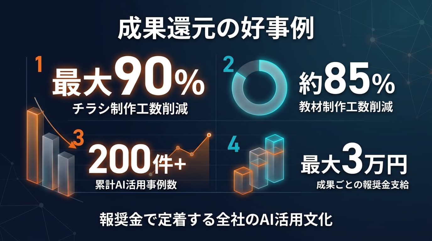 成果還元の好事例
