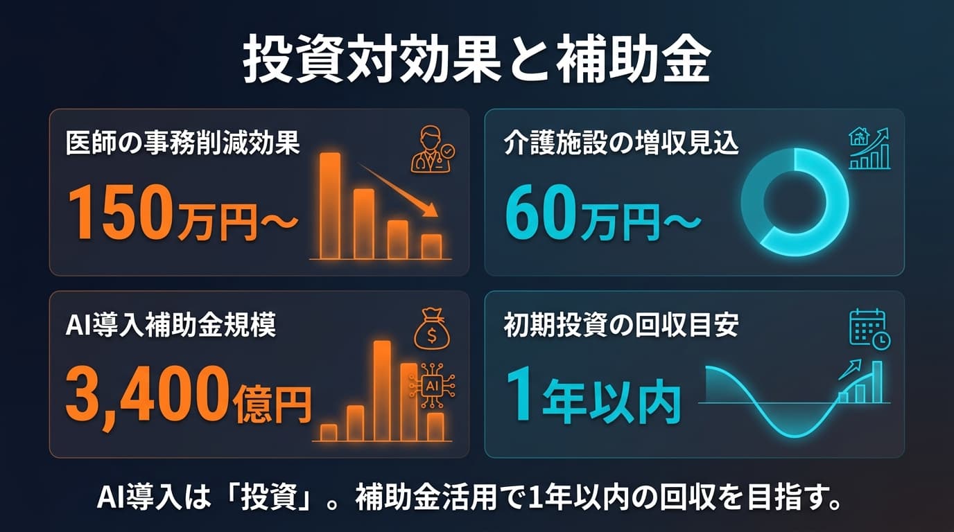 投資対効果と補助金