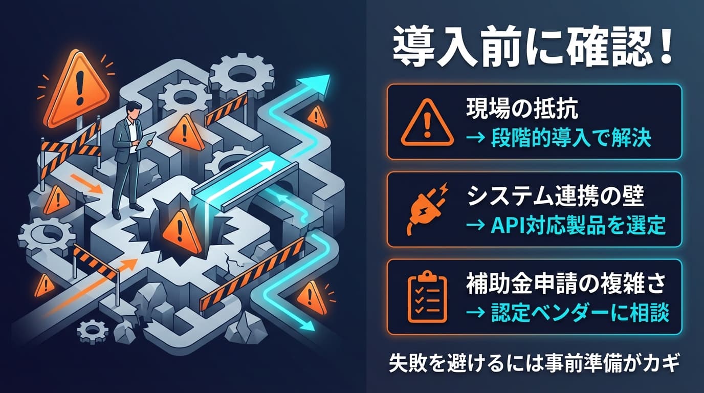 導入前に確認!- 失敗を避ける事前準備