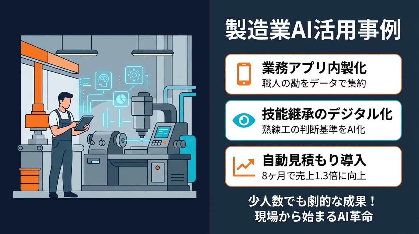 製造業AI活用事例