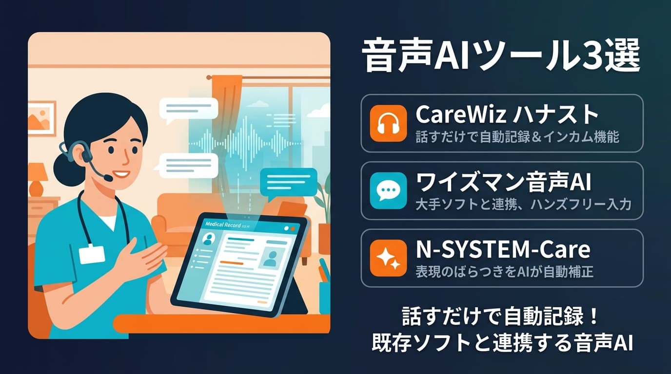 音声AIツール3選