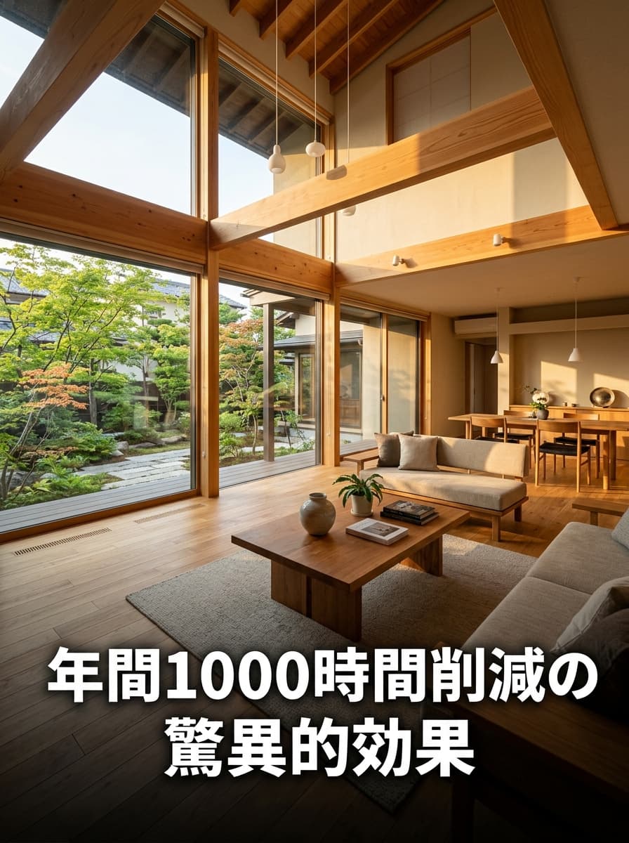 年間1000時間削減の驚異的効果