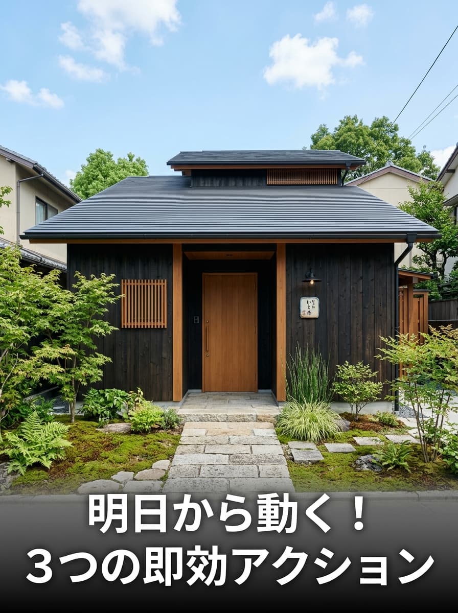 明日から動く!3つの即効アクション
