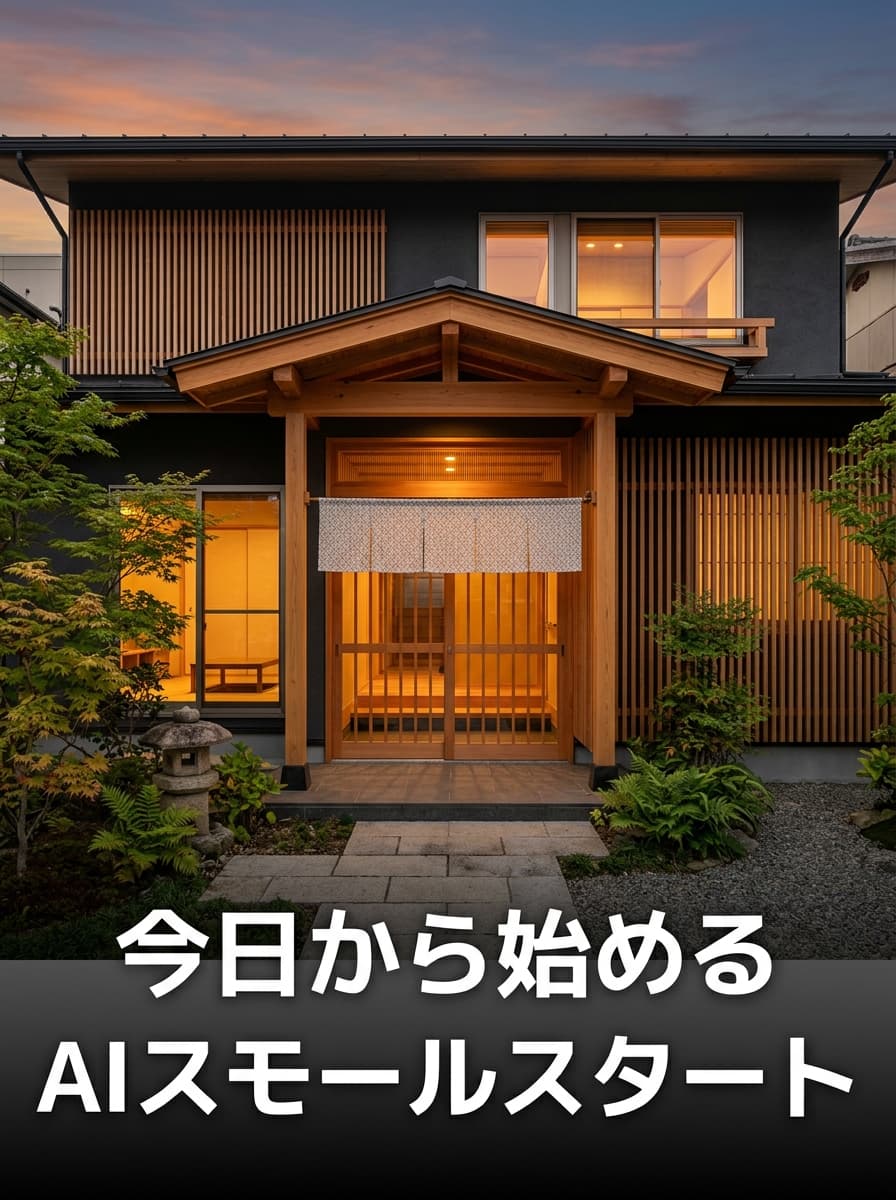 今日から始めるAIスモールスタート