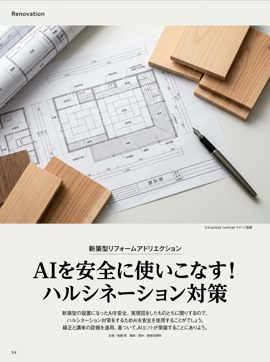 AIを安全に使いこなす!ハルシネーション対策
