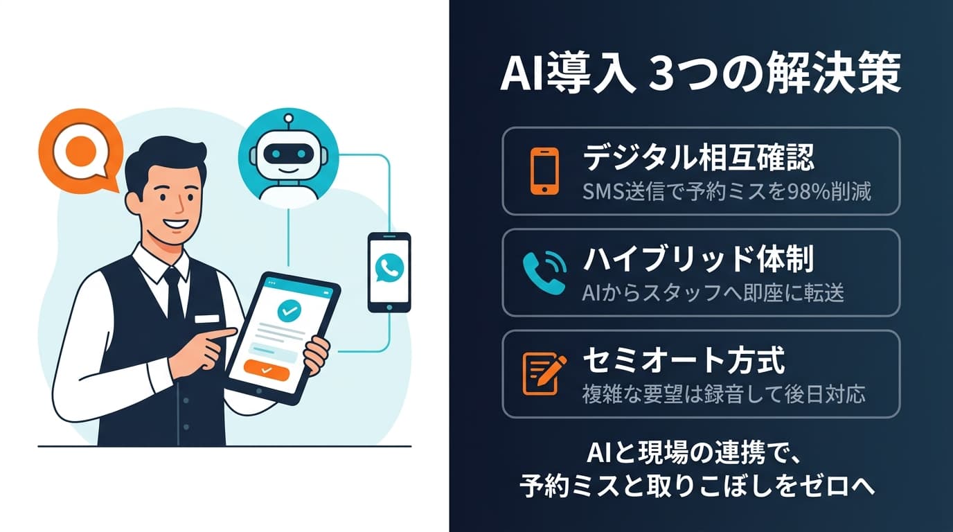AI導入 3つの解決策