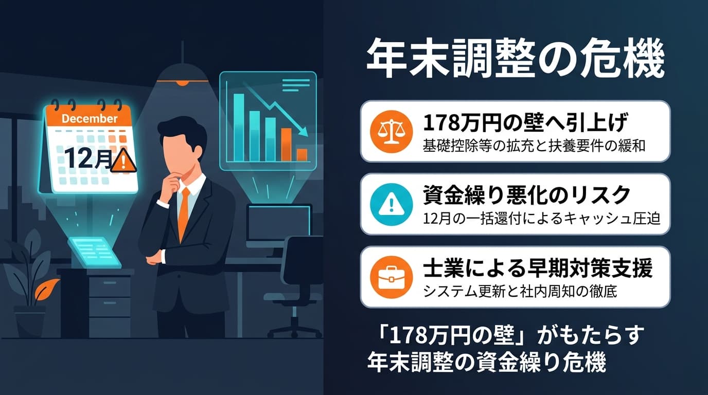 年末調整の危機