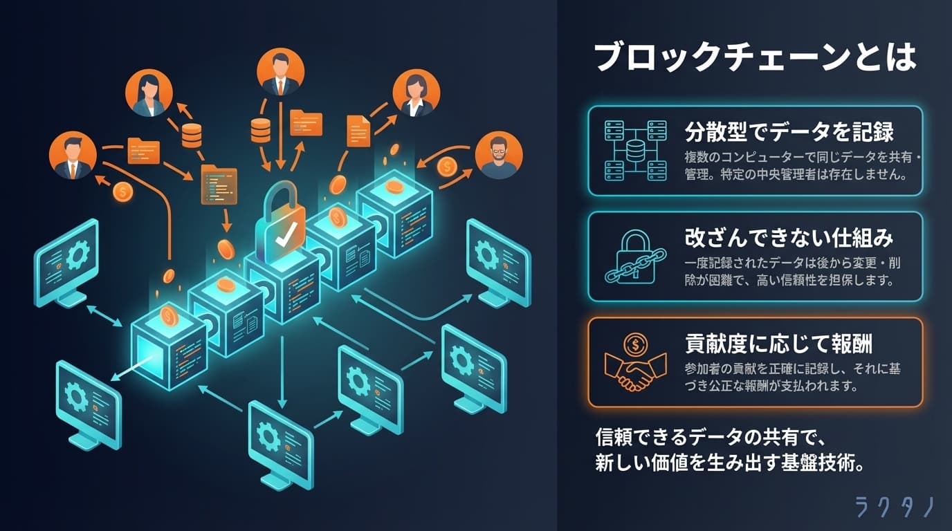 Blockchain(ブロックチェーン)の図解